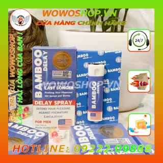 Thuốc Xịt Kéo Dài Thời Gian-Thuốc Xịt Lâu Ra-Kéo Dài Thời Gian Quan Hệ-Chai Xịt Bamboo Delay Spray-Shop Bao Cao Su Quận 2