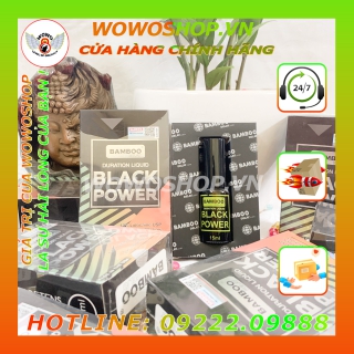 Thuốc Xịt-Thuốc Xịt Kéo Dài Thời Gian-Thuốc Xịt Gây Tê-Chai Xịt Bamboo Deay Black Power-Shop Bao Cao Su Quận 4