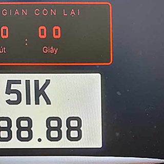 Biển số 51K-888.88 được mua giá 32,34 tỷ đồng