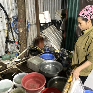 Điêu đứng vì cắt nước luân phiên