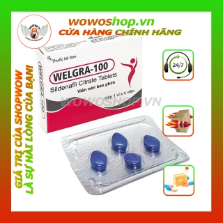 Thuốc Uống Cường Dương Tăng Cường Sinh Lý-Thảo Dược Hỗ Trợ Sinh Lý Nam-Welgra 100-Shop Bao Cao Su Quận 7 Sài Gòn