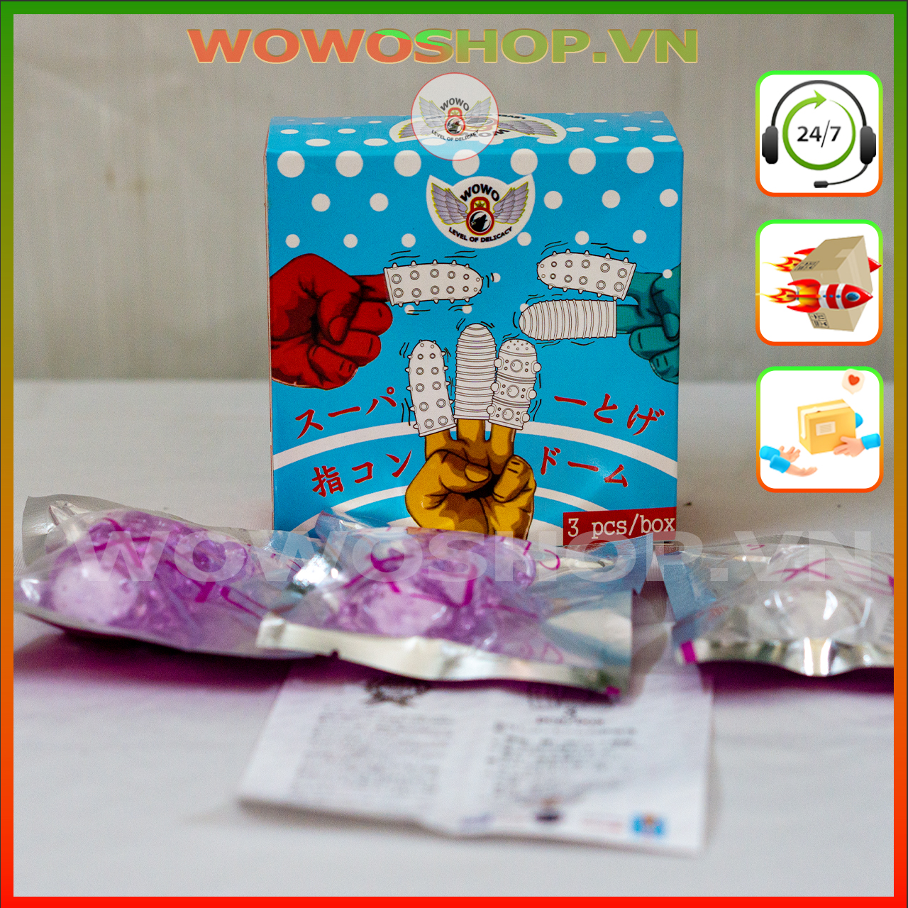 Bao Cao Su-Bao Cao Su Cao Cấp-Bao Cao Su Đôn Dên Ngón Tay-BCS-Bao Cao Su Ngón Tay Dành Cho Les-Shop Bao Cao Su Quận 6