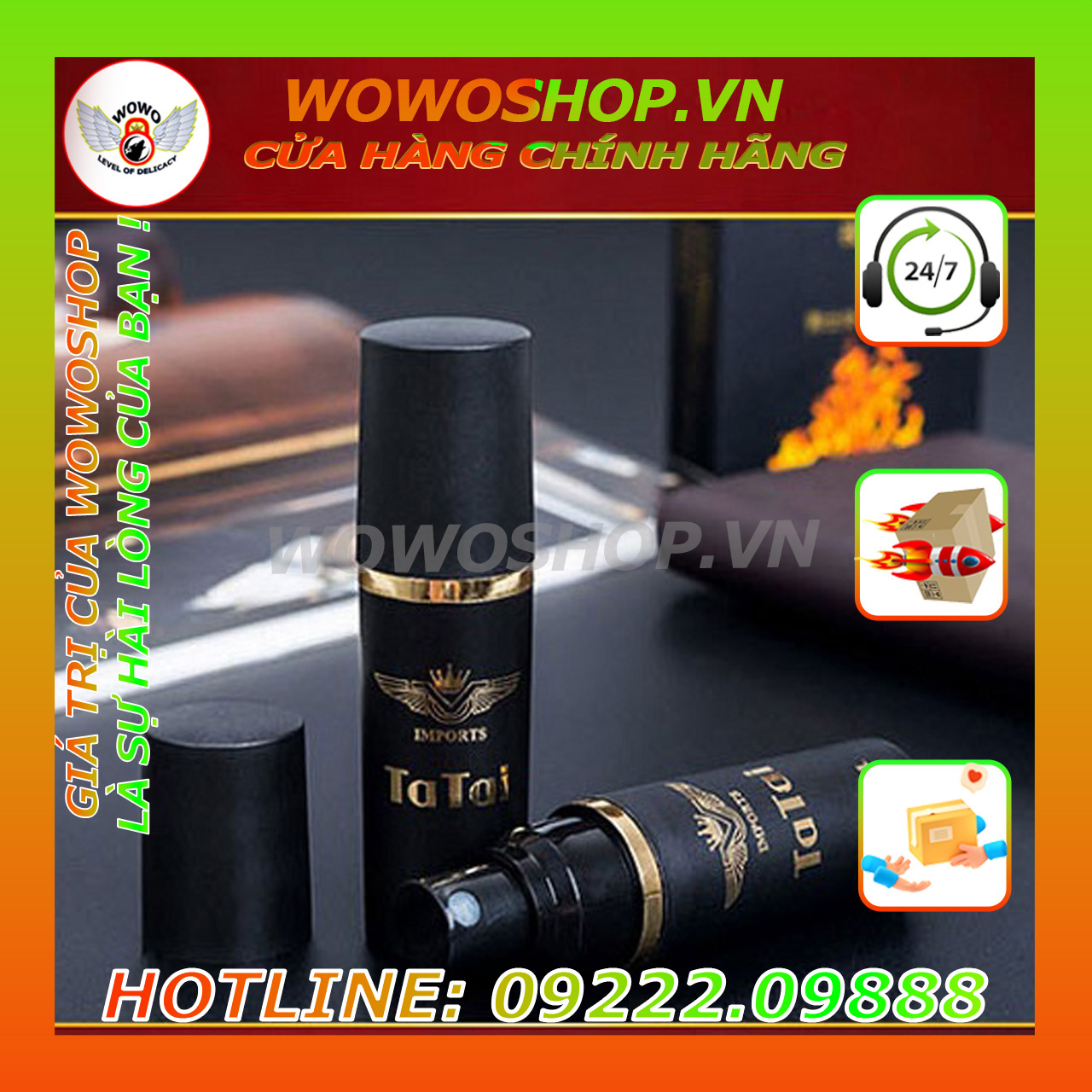 Xịt Lâu Ra-Xịt Kéo Dài Thời Gian Quan Hệ-Thuốc Xịt Kéo Dài Thời Gian-Chai Xịt Thảo Dược-Tatai-Shop Bao Cao Su Quận 6