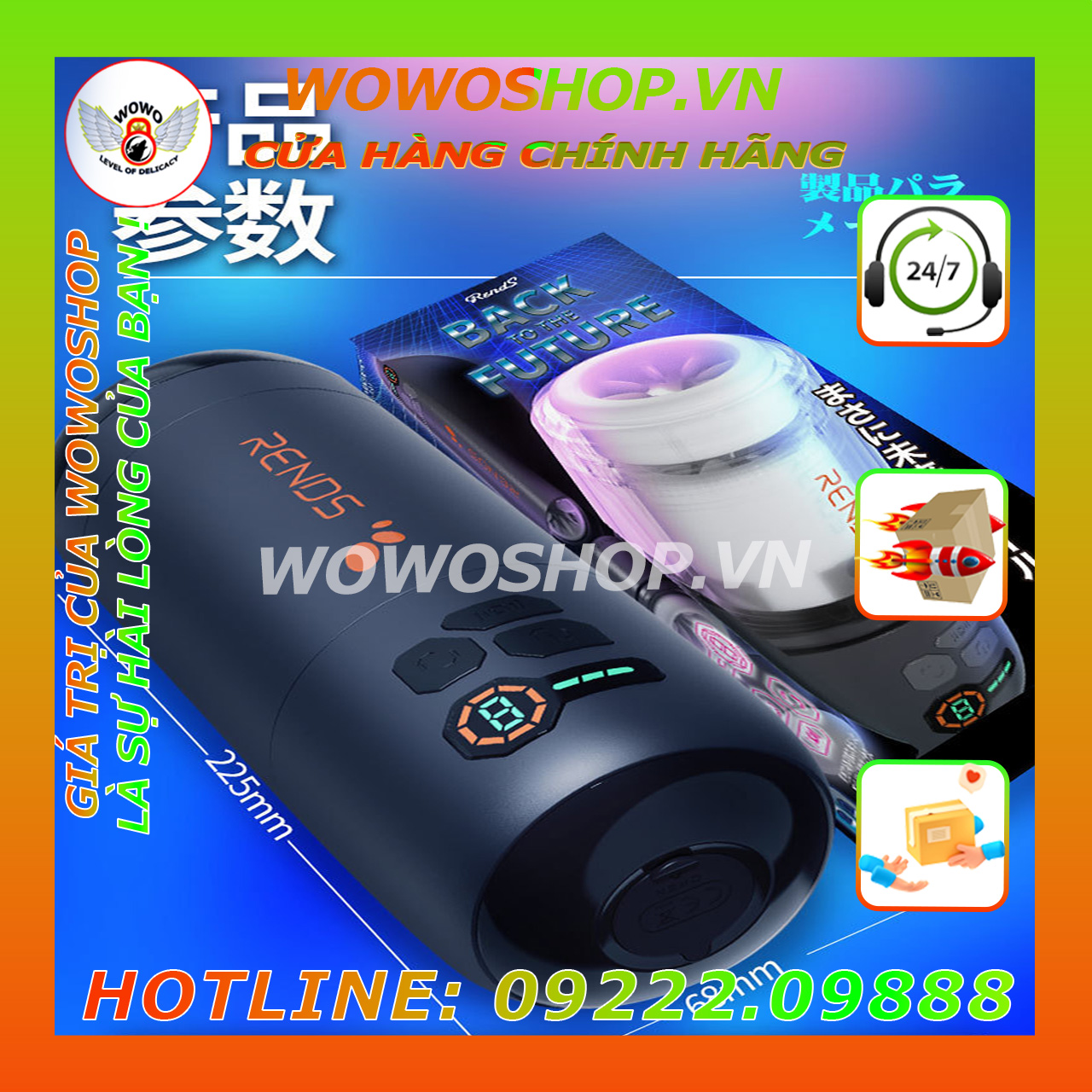 Đồ Chơi Người Lớn-Dụng Cụ Tình Yêu-Đồ Chơi Tình Dục-Âm Đạo Giả-Rends-Shop Đồ Chơi Người Lớn Quận 2