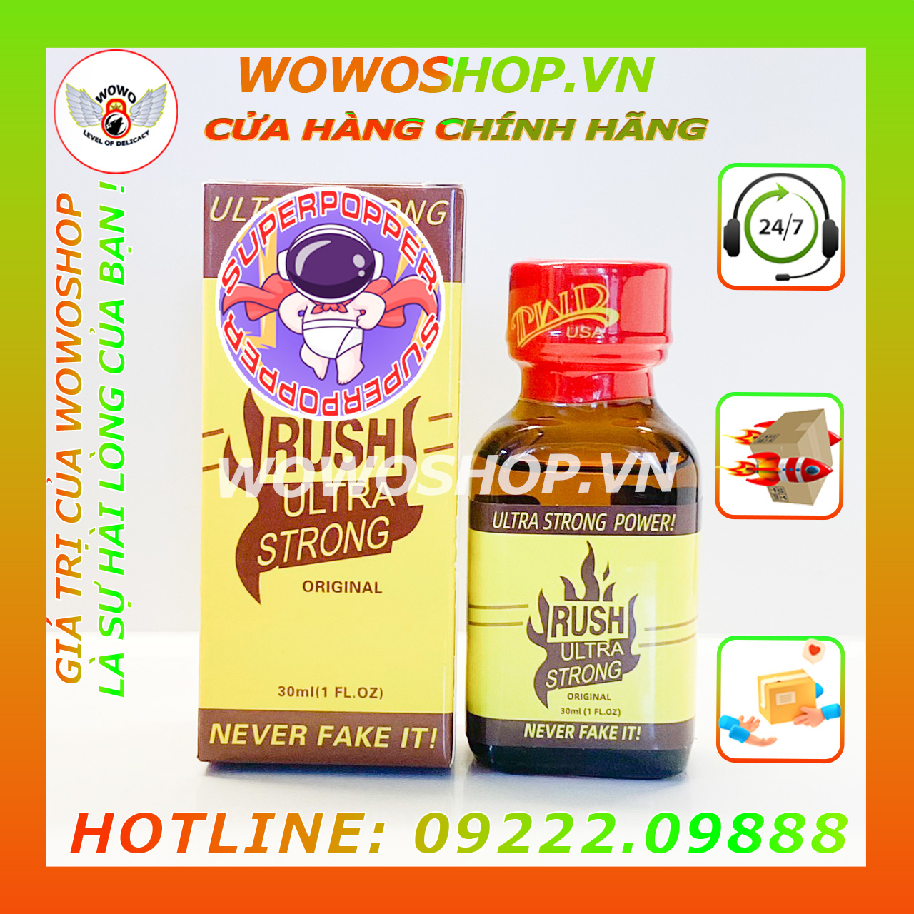 Popper-Chai Hít Popper-Popper Dành Cho Top Và Bot-Popper Jungle Juice-Super Popper-Rush Ultra Strong-30ML-Shop Bao Cao Su Quận 6