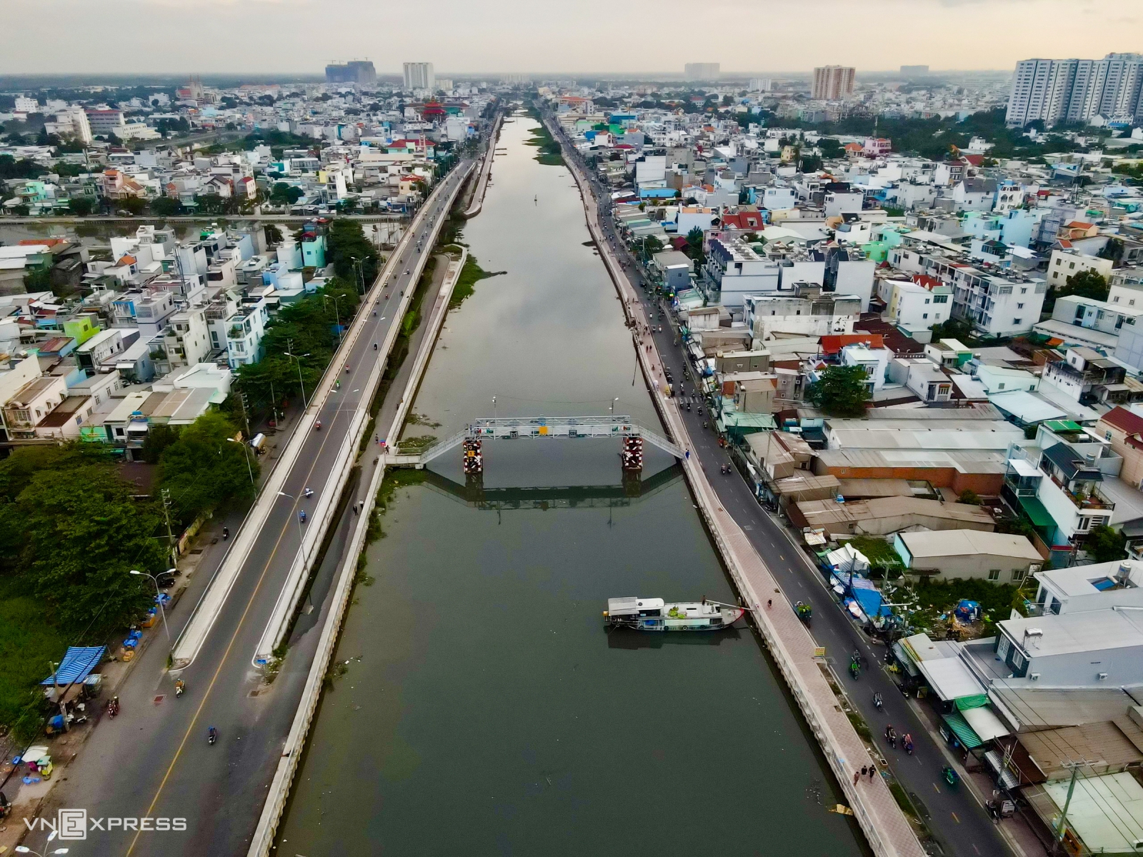 Gần 10 km kênh Tàu Hủ, Lò Gốm mang diện mạo mới