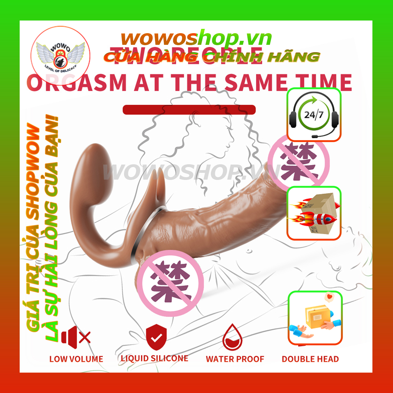 Đồ Chơi Người Lớn-Dụng Cụ Tình Yêu-Đồ Chơi Người Lớn Cho Les-Dương Vật Giả-Enjoy Cannon YY638-Shop Đồ Chơi Người Lớn Quận 3
