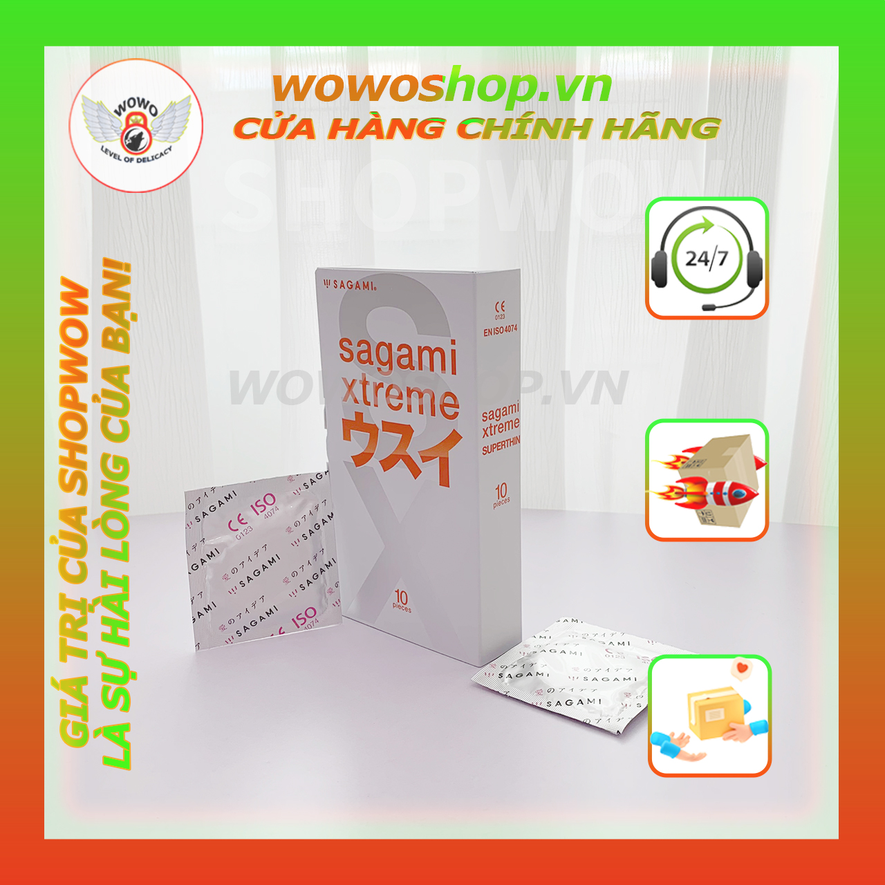 Bao Cao Su-Bao Cao Su Người Lớn-Bao Cao Su Sagami LoveMe Super Thin 