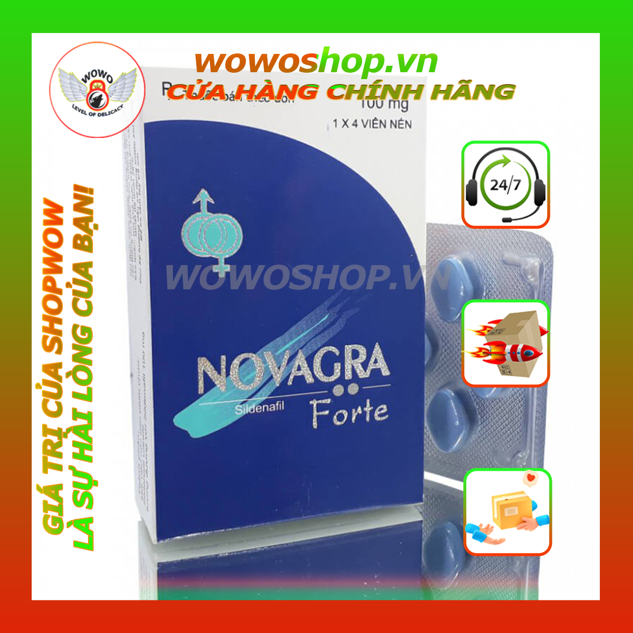 Thuốc Uống Cường Dương Tăng Cường Sinh Lý-Thảo Dược Hỗ Trợ Sinh Lý Nam-Novag Forte-Shop Bao Cao Su Quận 11 Sài Gòn
