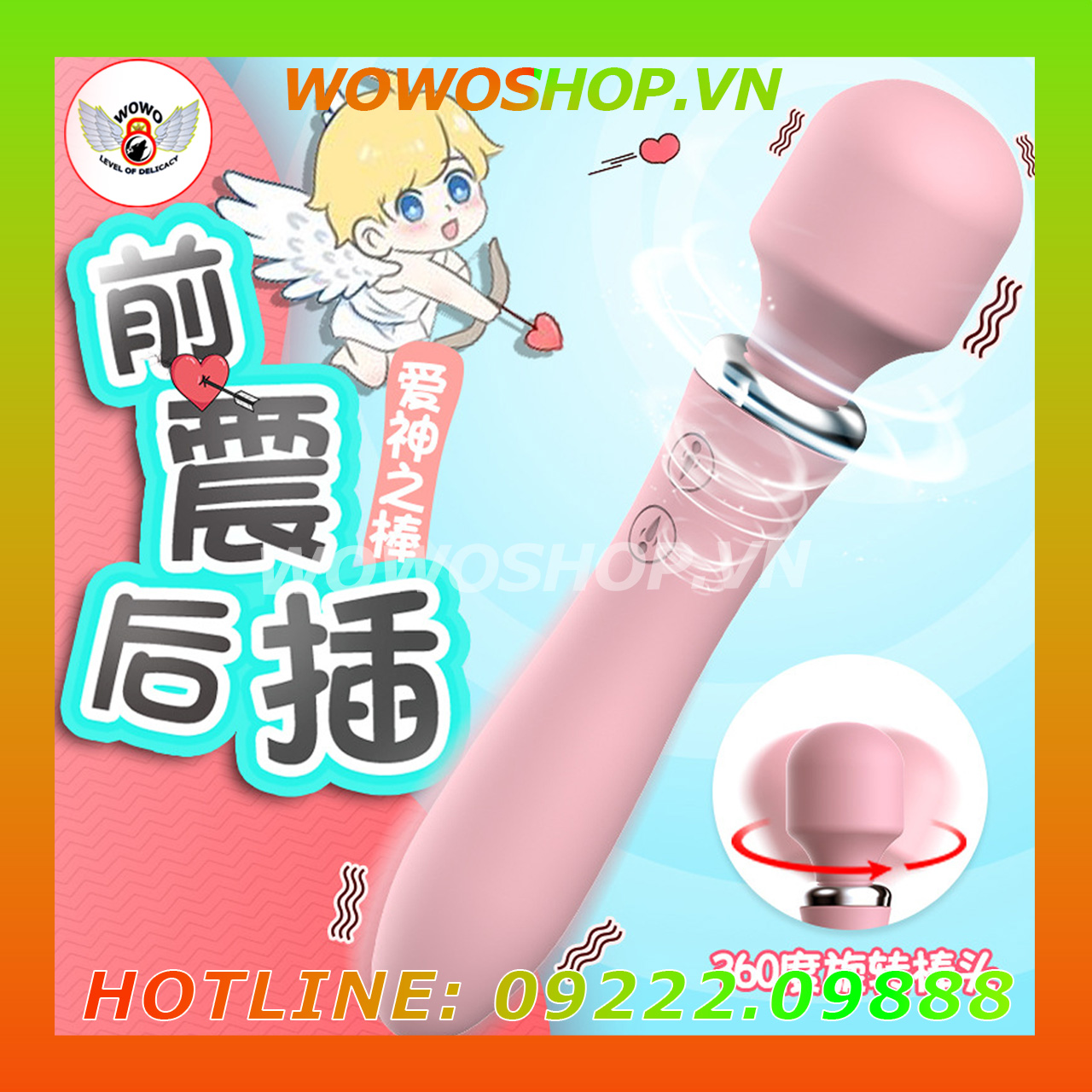 Đồ Chơi Người Lớn-Đồ Chơi Tình Yêu Nữ-Chày Rung Tình Yêu-Lilo V2-7 Chế Độ Rung-Chống Nước-Tạo Khoái Cảm Cho Nữ