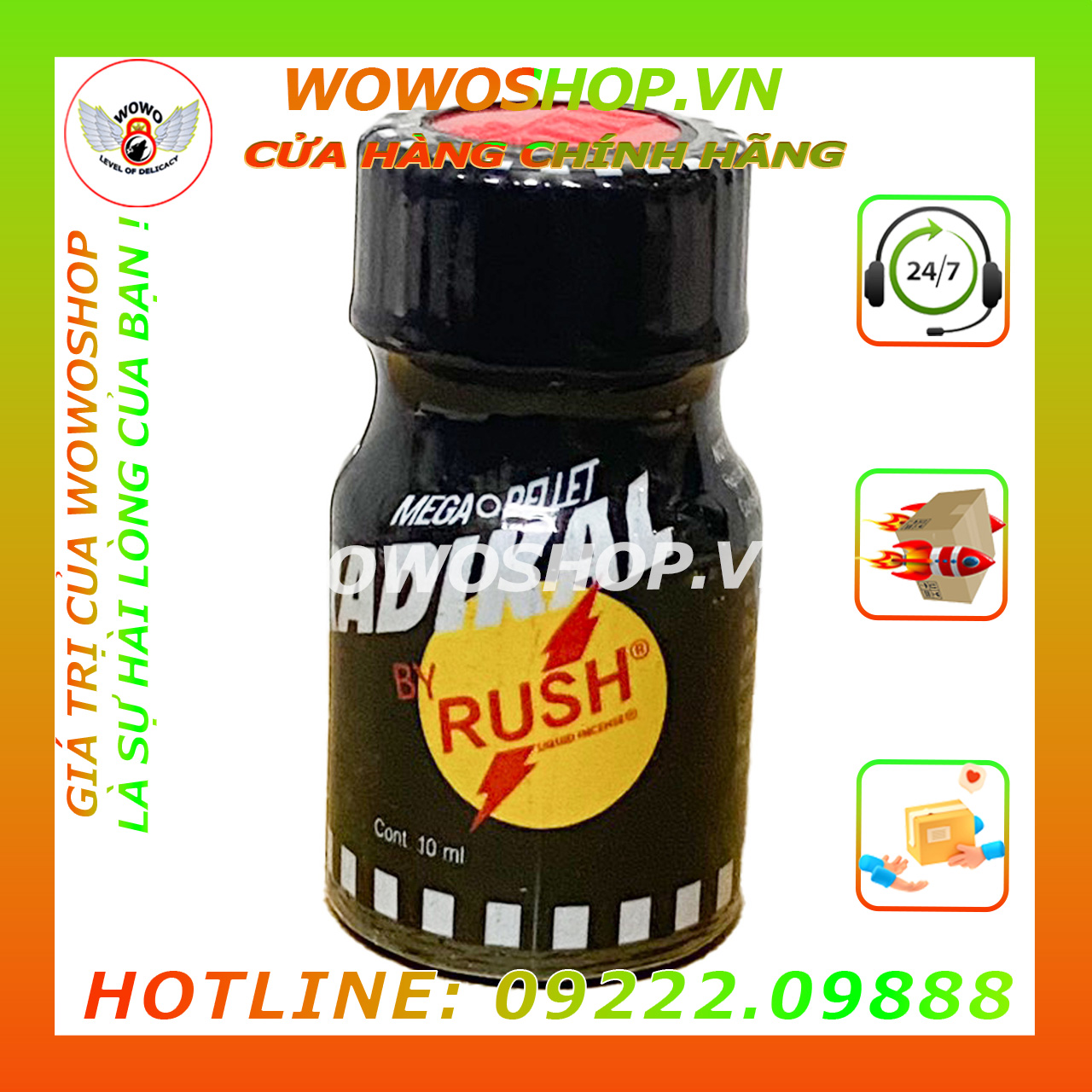 Popper-Chai Hít Popper-Popper Dành Cho Top Và Bot-Popper Jungle Juice-By Rush-10ML