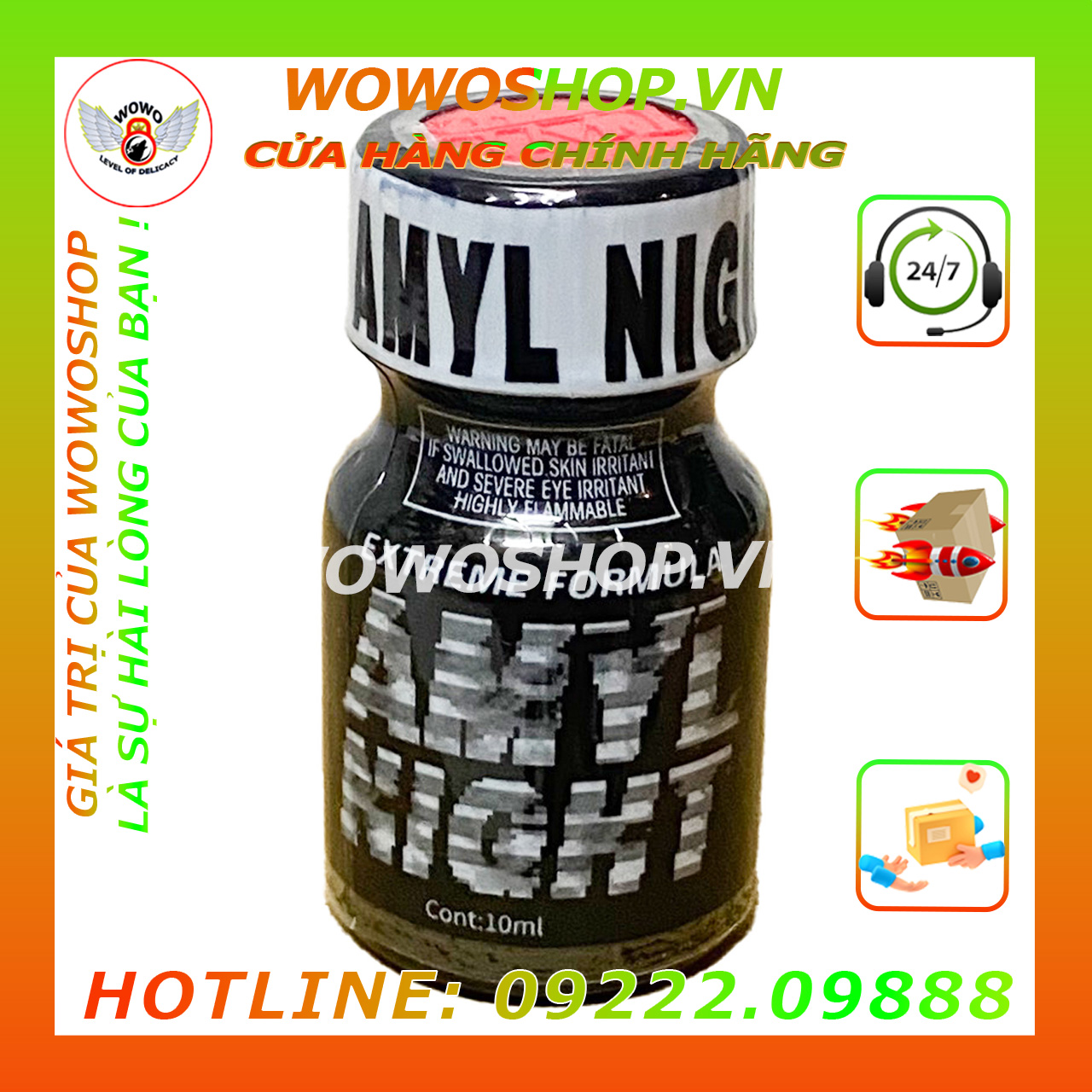 Popper-Chai Hít Popper-Popper Dành Cho Top Và Bot-Popper Jungle Juice-Amyl Night-10ML