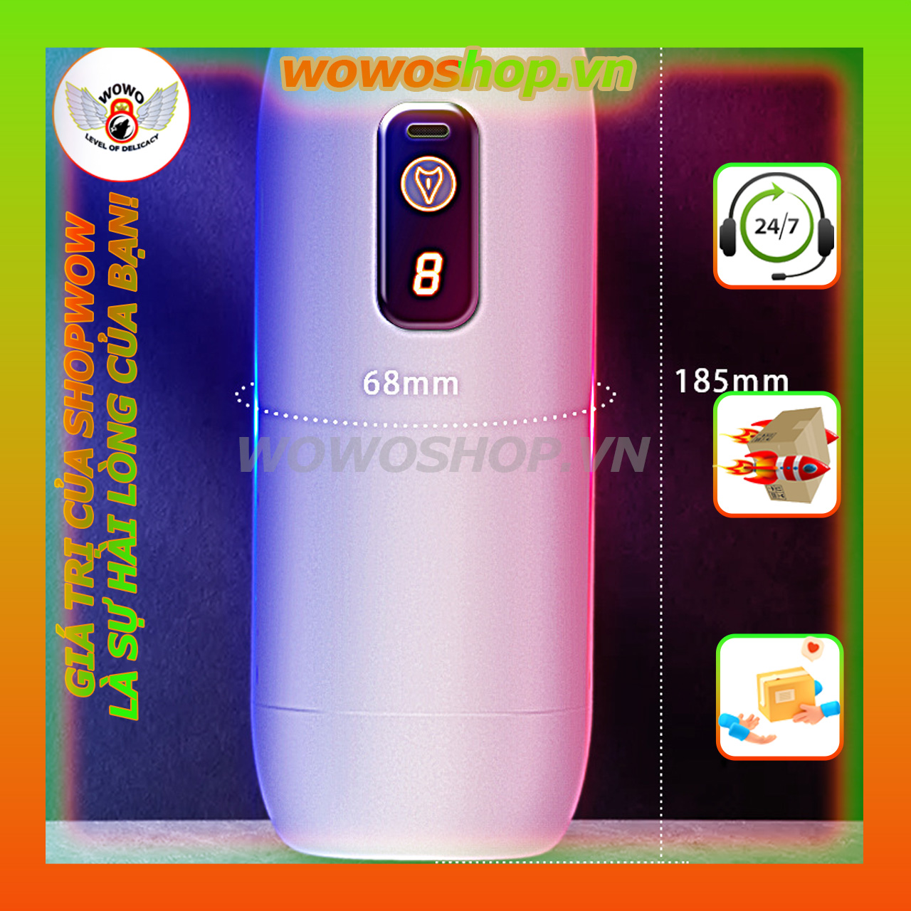 Đồ Chơi Người Lớn-Đồ Chơi Tình Dục-Đồ Chơi Thủ Dâm-Âm Đạo Giả Fox M70-Bản Nâng Cấp-Đồ Chơi Kích Dục Có Âm Thanh Kích Thích