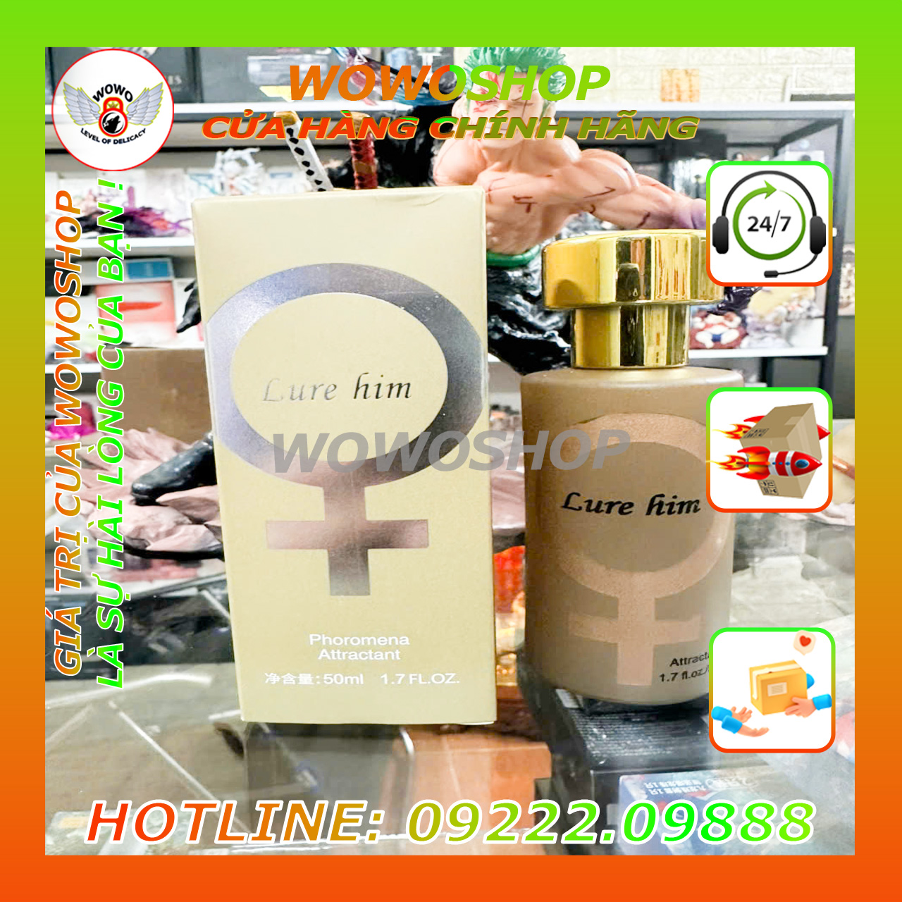 Dầu Thơm Quyến Rũ Lure Him-Dầu Thơm Dành Cho Nữ-Dầu Thơm Kích Thích Nam Giới-Bí Quyết Khiến Anh Ấy Luôn Say Đắm Bên Bạn