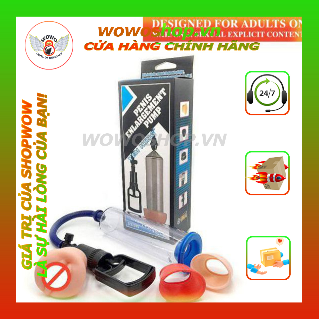 Đồ Chơi Người Lớn-Máy Tập Dương Vật Cao Cấp-Máy Tập Enlagrement Pump-Dụng Cụ Hỗ Trợ Tăng Kích Thước Dương Vật-Dụng Cụ Tình Yêu Nam