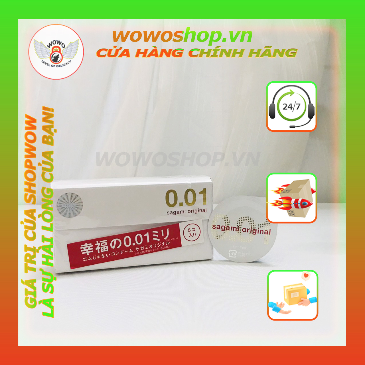 Bao Cao Su-Bao Cao Su Siêu Mỏng-Bao Cao Su Sagami-001 Original-Siêu Mỏng Tàng Hình-Như Không Mang Bao-Hộp 5 Cái