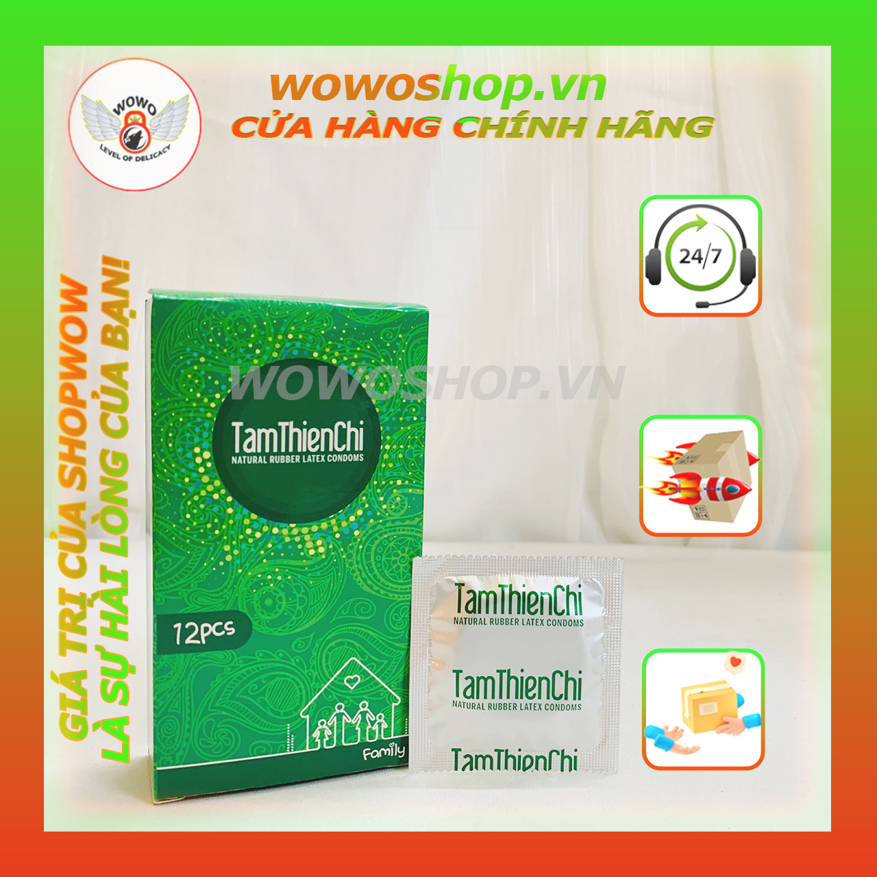 Bao Cao Su, 3 Hộp/100K, Tâm Thiện Chí Family, Bao cao su gia đình